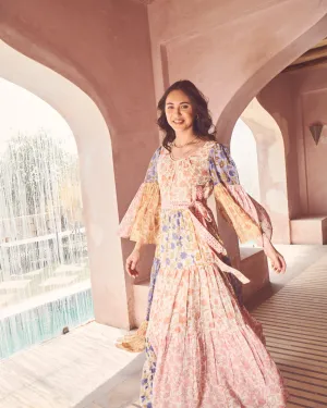 Marigold Patchwork Dress