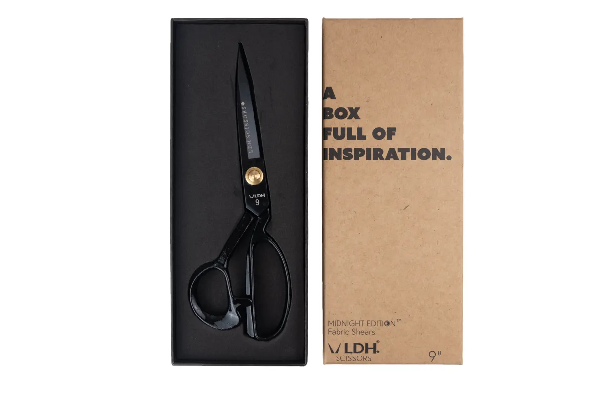 Midnight Edition Fabric Shears  - LDH Scissors