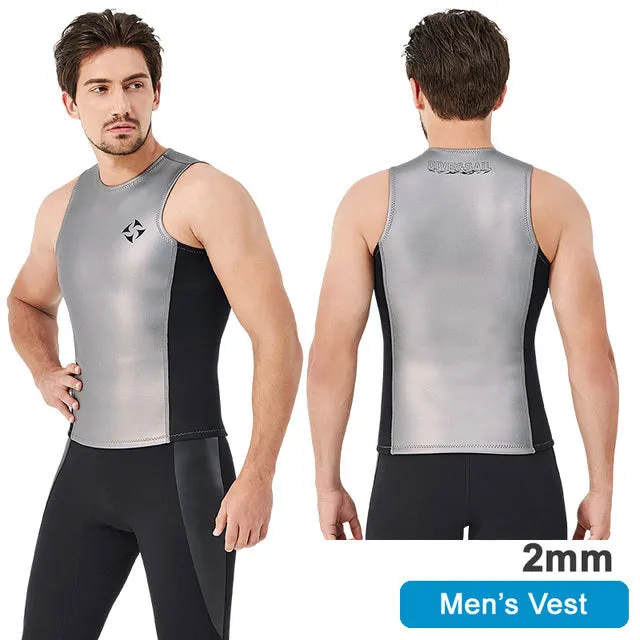 Neoprene Vest Scuba diving for Men | 2mm Sleeveless