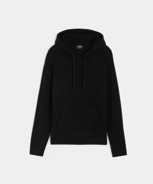 Nomad Cashmere Hoodie in Black