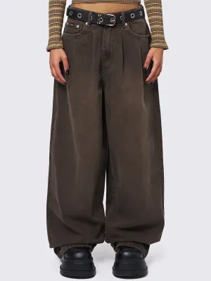 Ollie Brown Baggy Pants