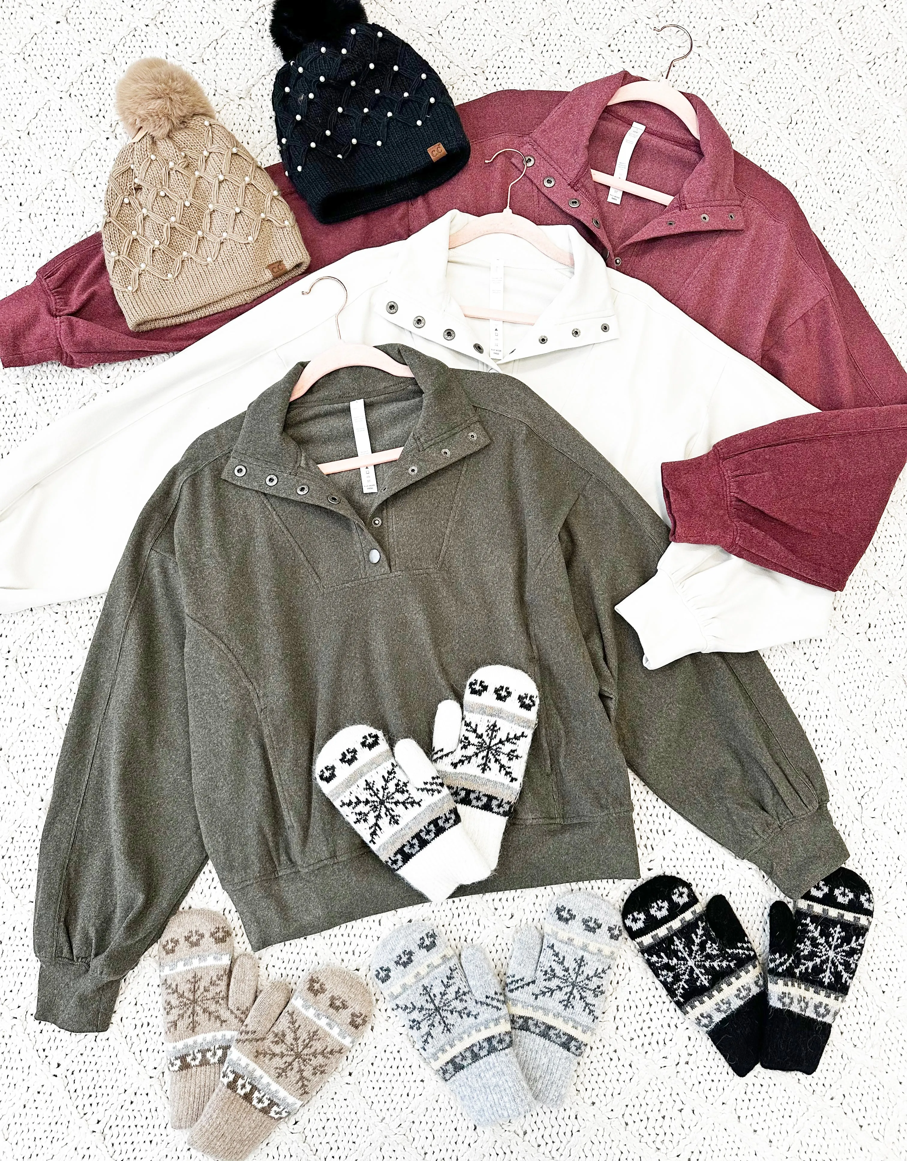 Open Roads Super Soft Snap Button Pullover - 3 Colors!