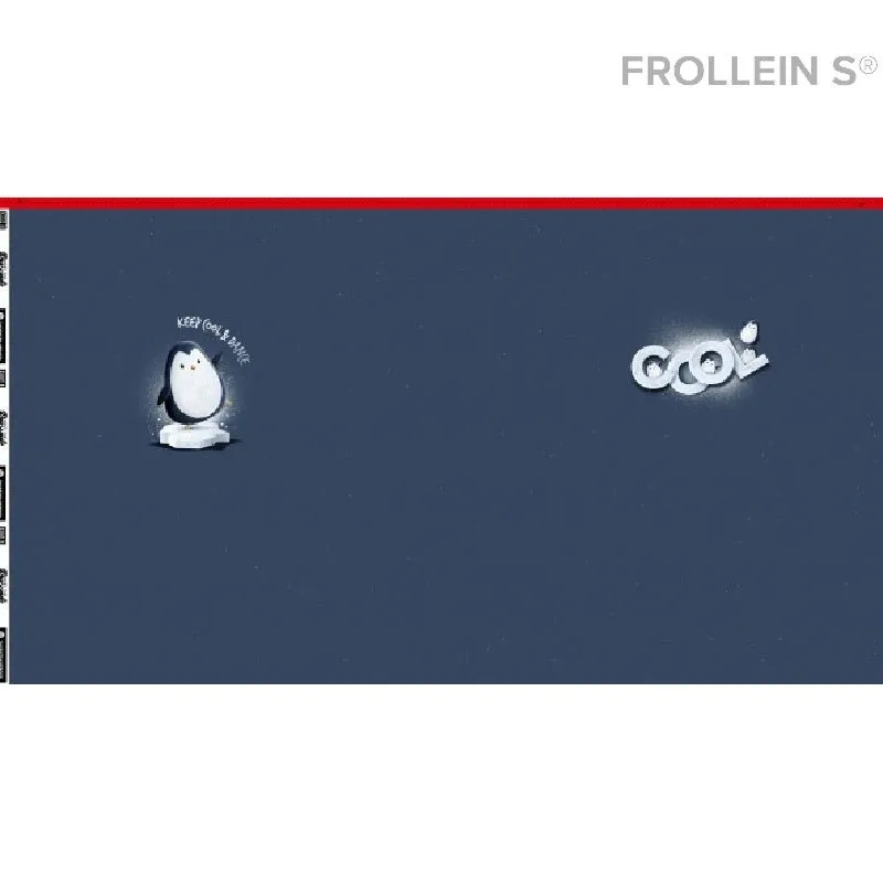 Panel Set - French Terry - Penguin - Keep Cool