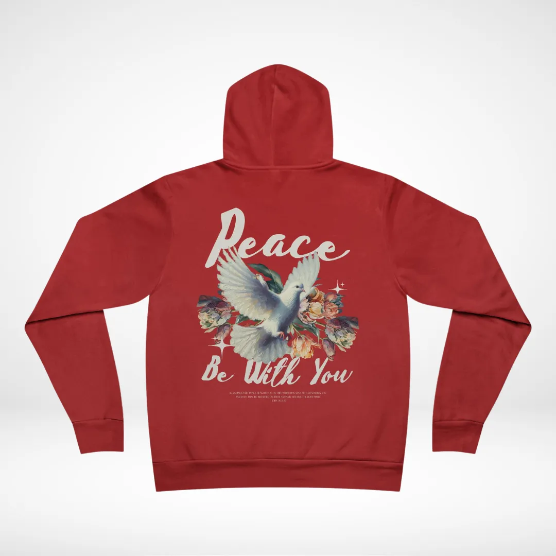 Peace Be With You Fleece Hoodie