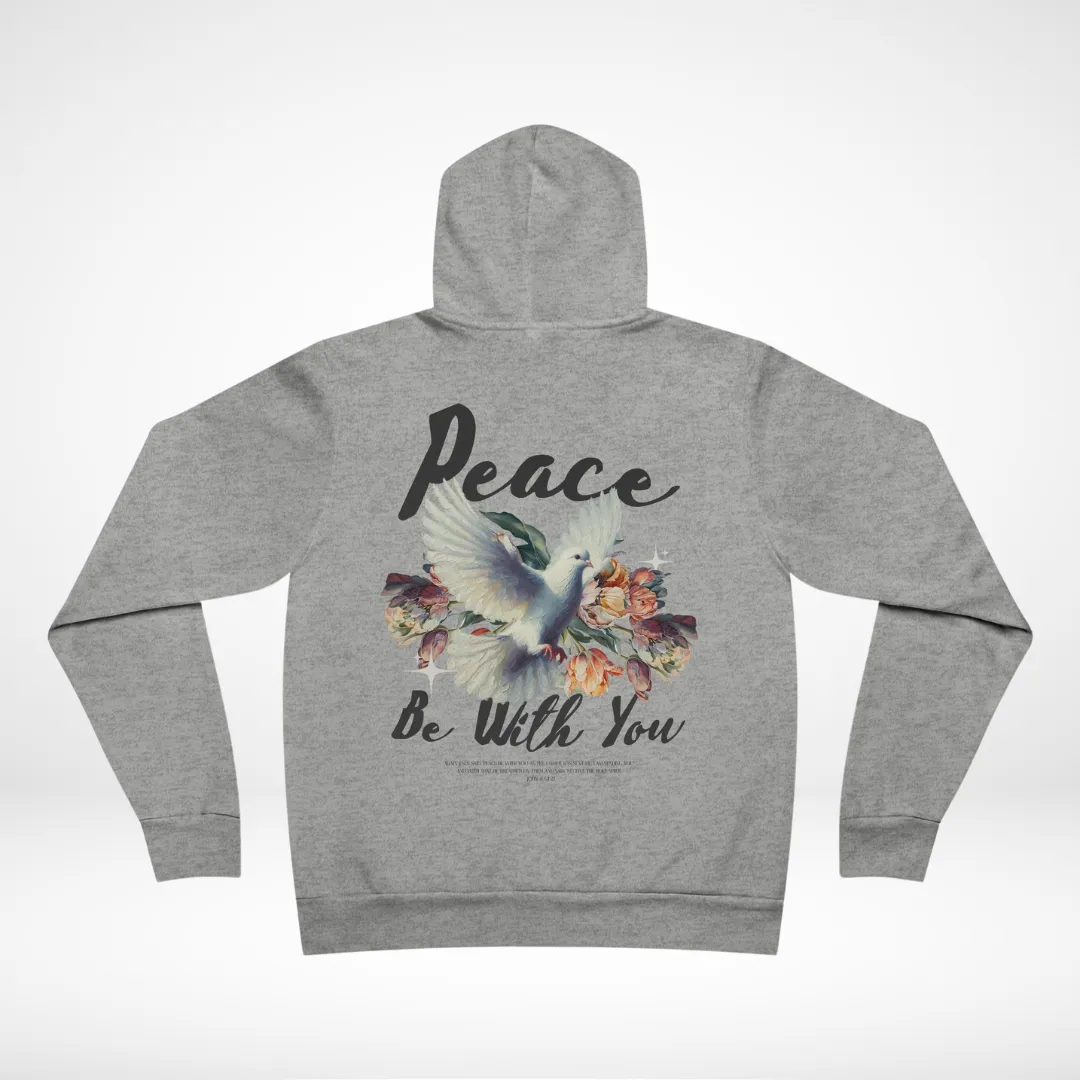 Peace Be With You Fleece Hoodie