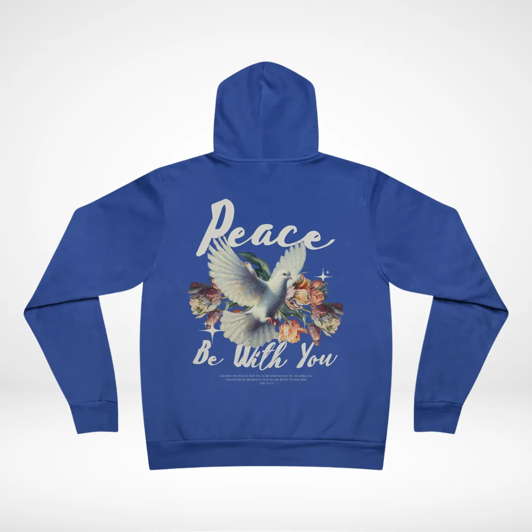 Peace Be With You Fleece Hoodie