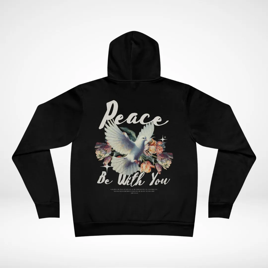 Peace Be With You Fleece Hoodie