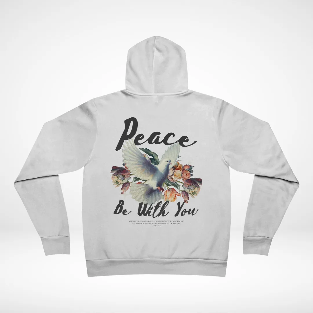 Peace Be With You Fleece Hoodie