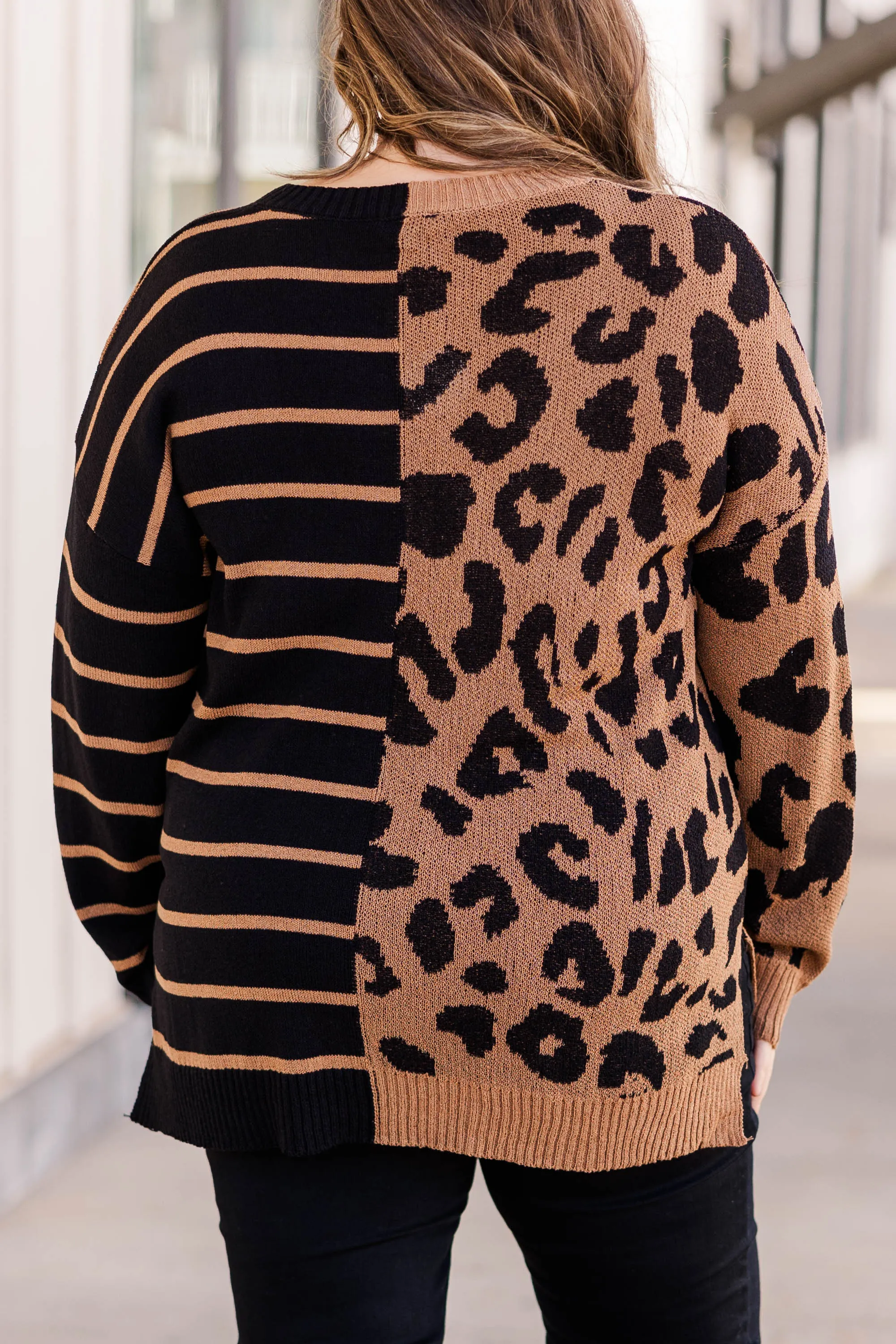 Perfect Balance Top, Brown