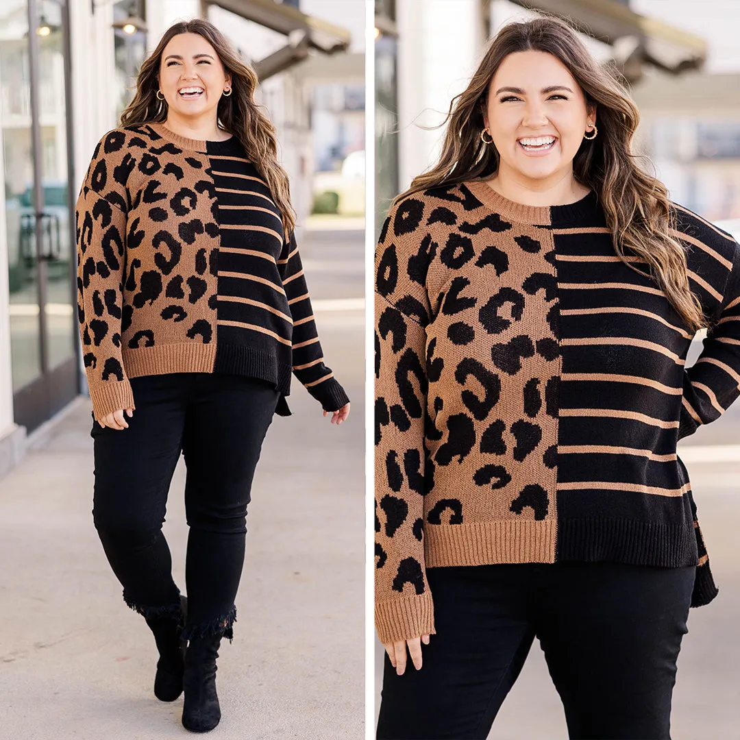 Perfect Balance Top, Brown