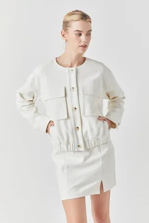 Pocket Linen Jacket