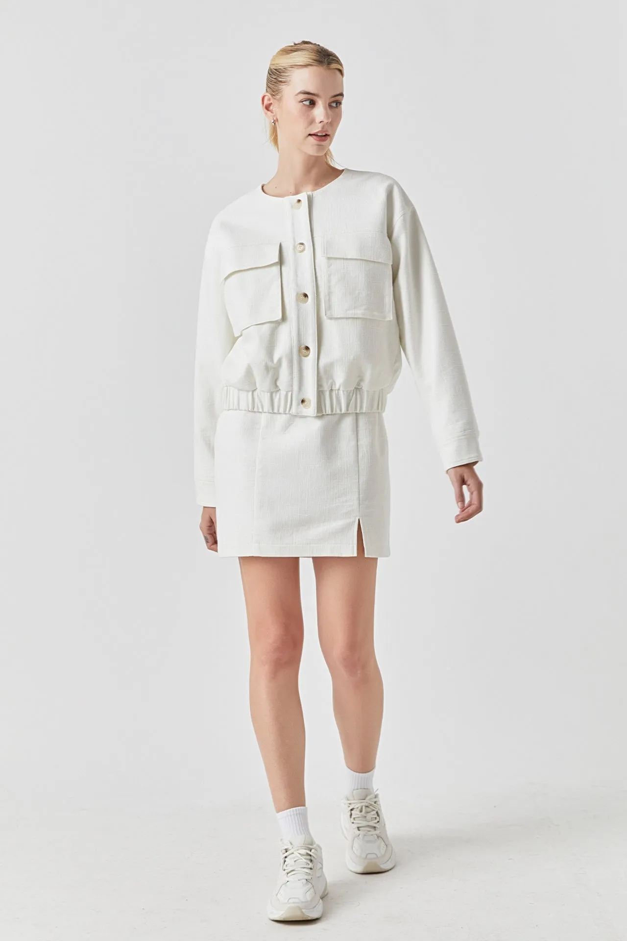 Pocket Linen Jacket