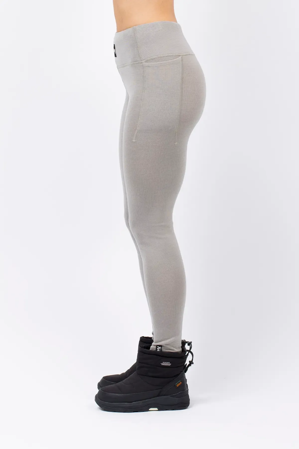 POCKET WOOL RIB TIGHTS