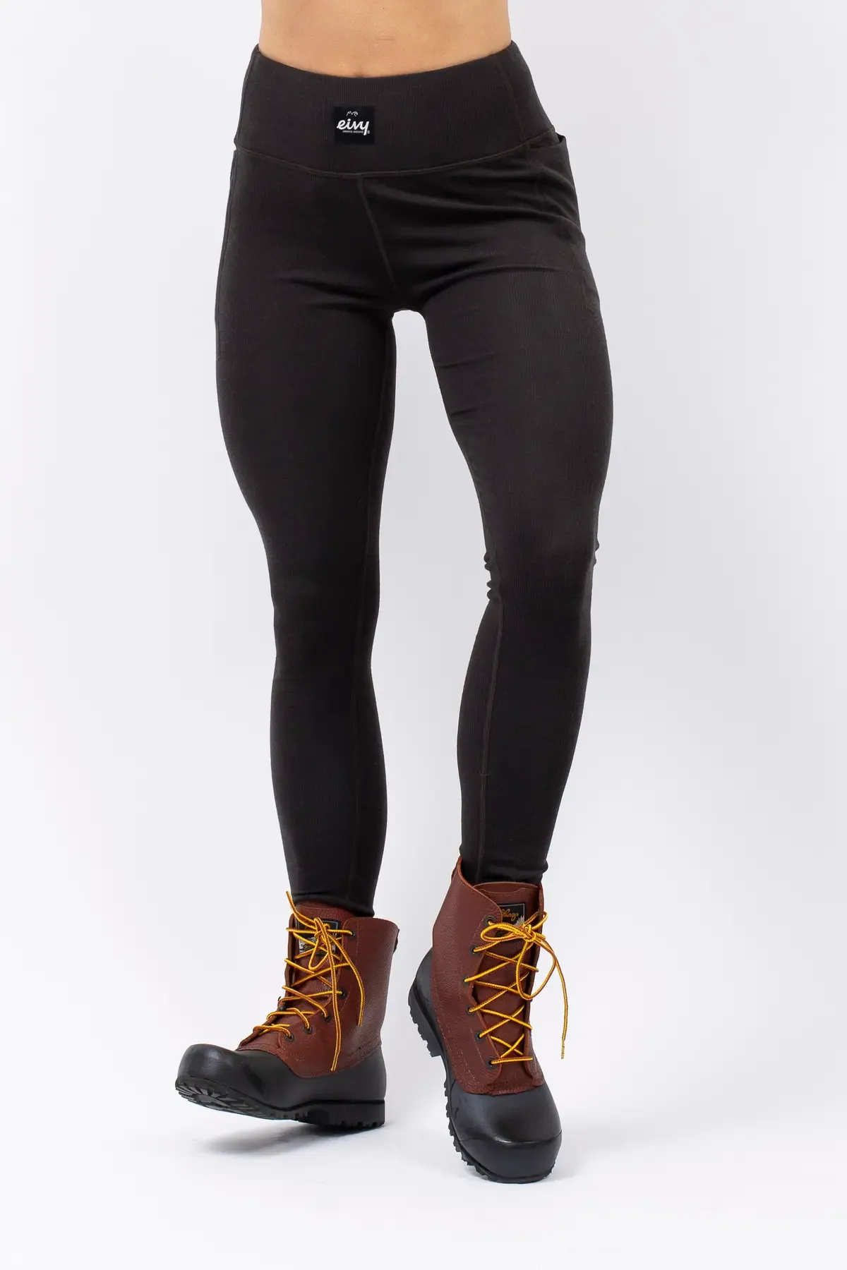 POCKET WOOL RIB TIGHTS