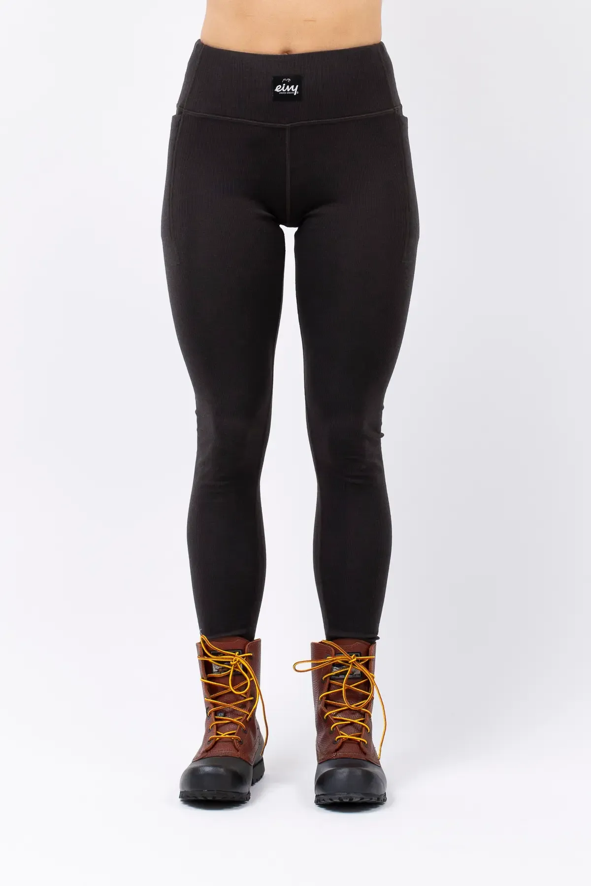 POCKET WOOL RIB TIGHTS