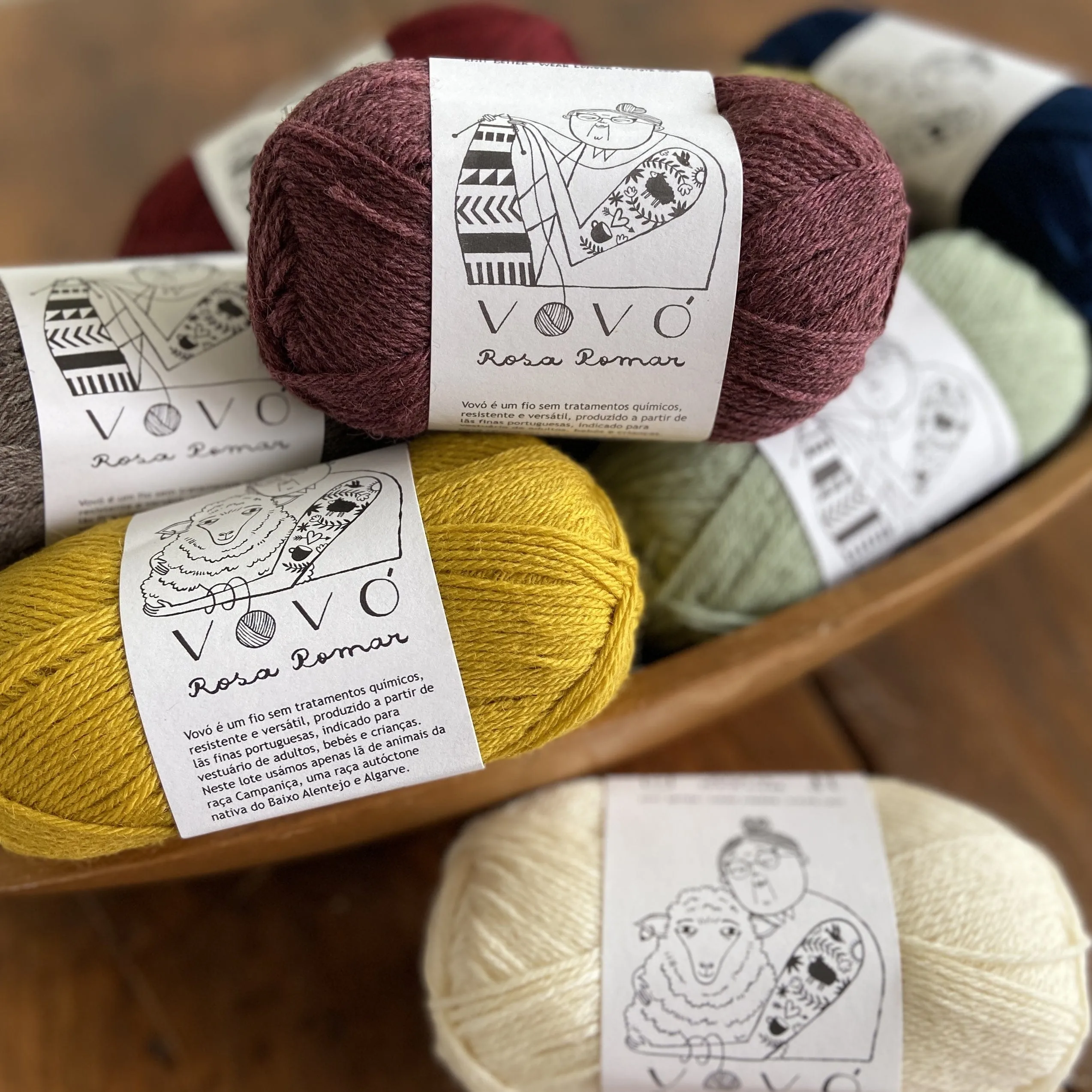 Retrosaria Vovó Sport Weight Yarn