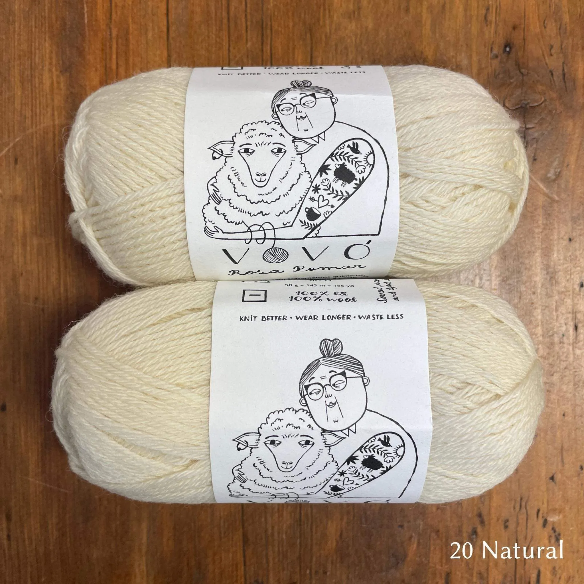 Retrosaria Vovó Sport Weight Yarn