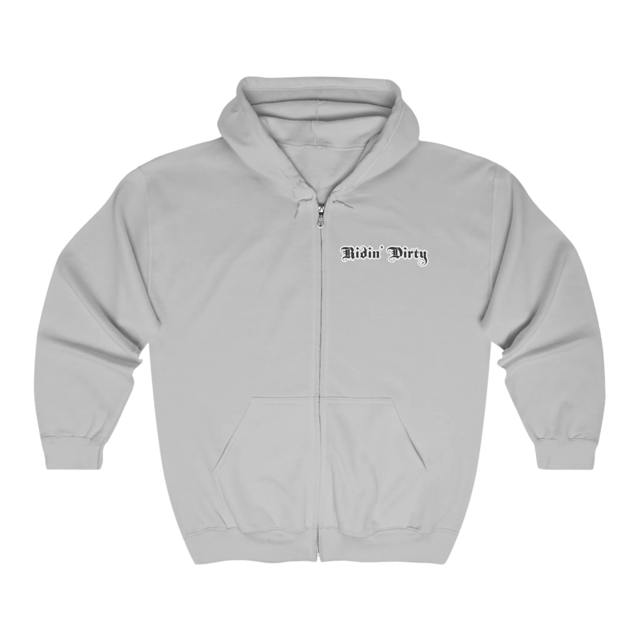 Ridin' Dirty Full Zip Hooded Sweatshirt