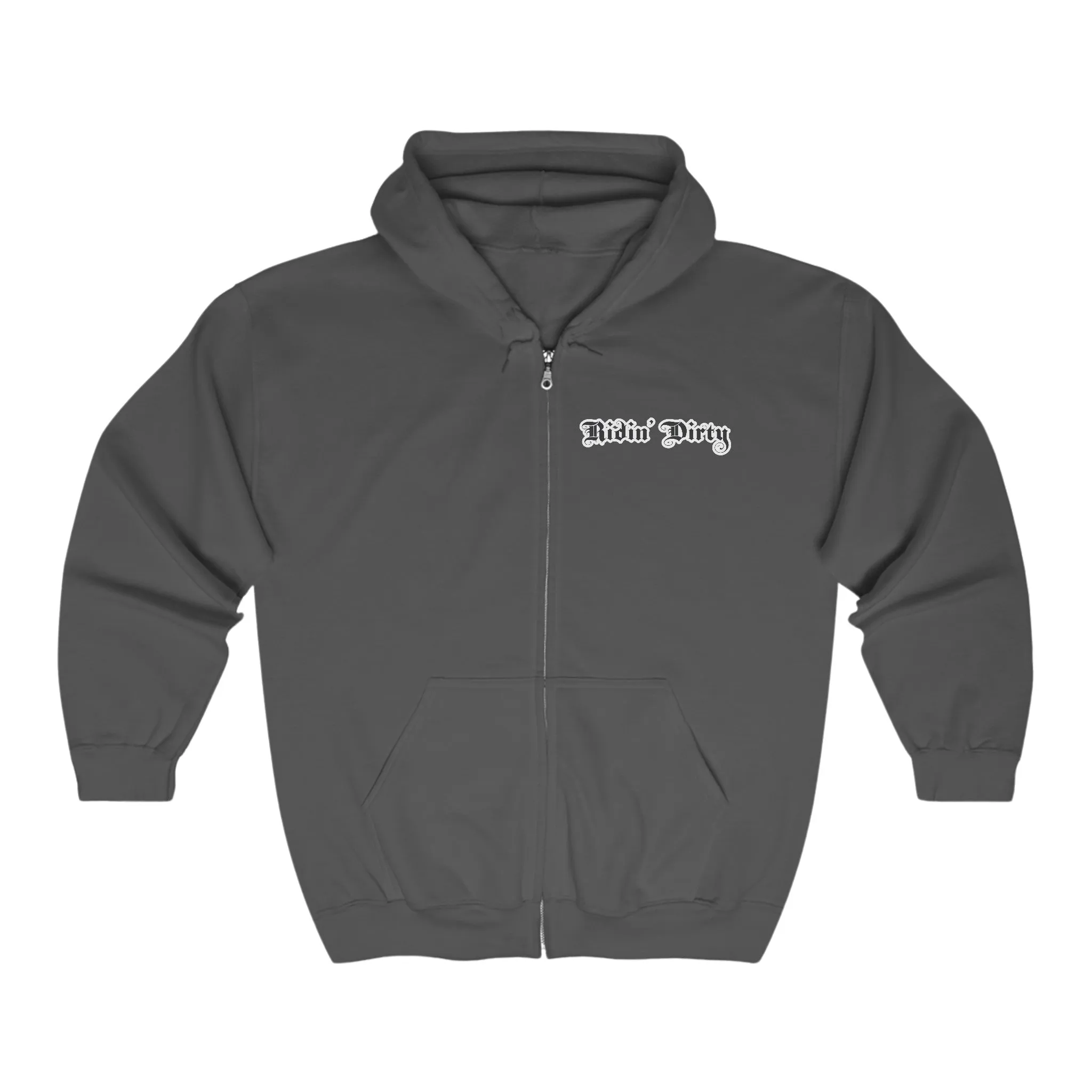 Ridin' Dirty Full Zip Hooded Sweatshirt
