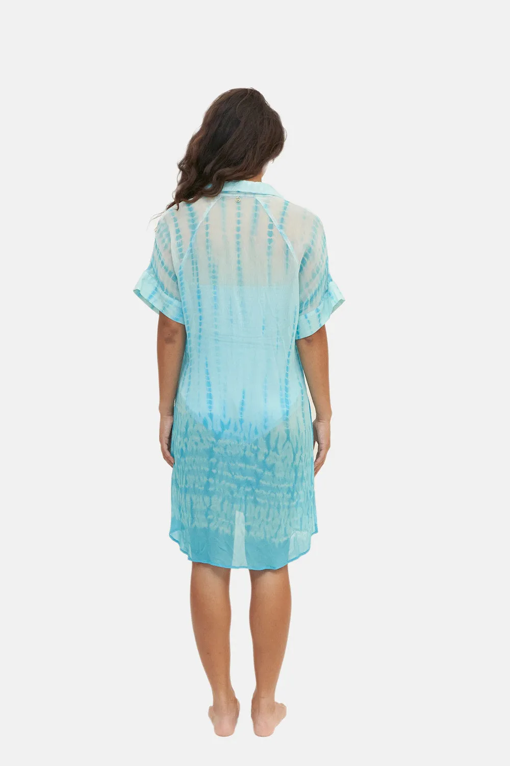 SANTORINI SHIRT DRESS