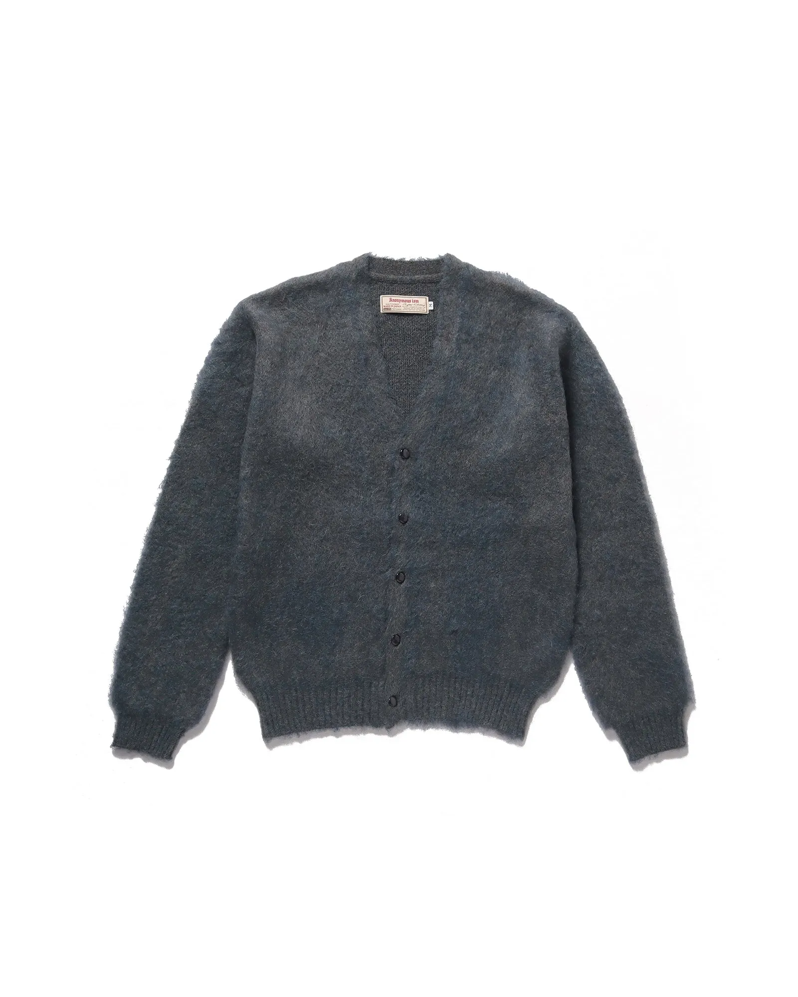 Solid mohair cardigan