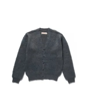 Solid mohair cardigan