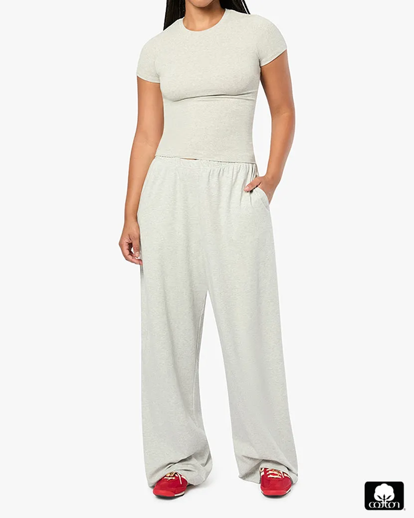 Straight Leg Sweat Pants